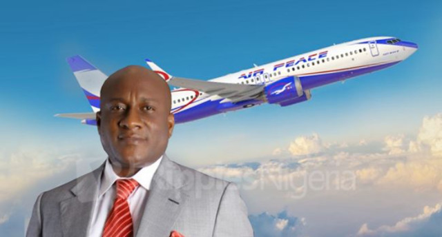 Photo of the Chief Executive Officer of Air Peace, Allen Onyema